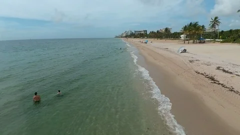 Ft Lauderdale Beach 库存影片 90871817