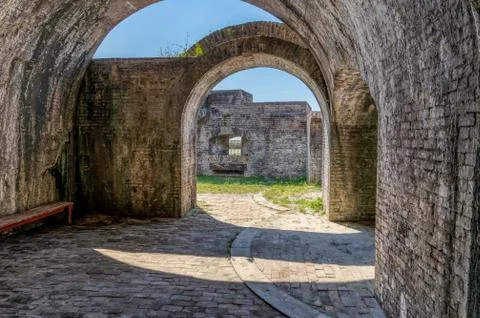 Ft. Pickens Interior Stock Photos