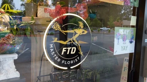 FTD Sign Stock Footage 108960724