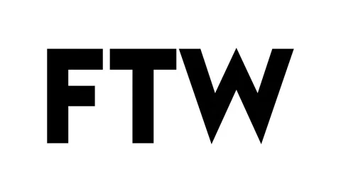 FTW Slang Title Stock Footage 286808030