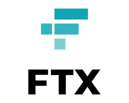 FTX Token - the collapse of the crypto exchange. FTT symbol cryptocurrency lo Ilustração Stock