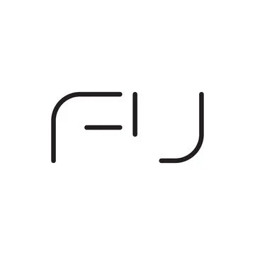 Fu initial letter vector logo icon Stock Illustration