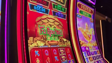 Fu Ren Wu Slot Machine Casino Game Gambling Vidéo 229427768
