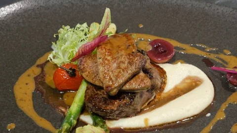 Fuage from the chef Stock Footage 86728516