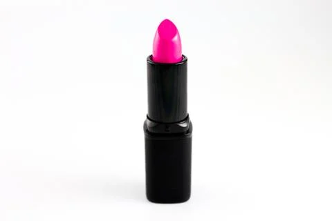 Fuchsia lipstick Stock Photos
