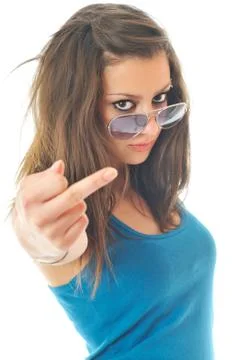 Fuck off   ;) Stock Photos