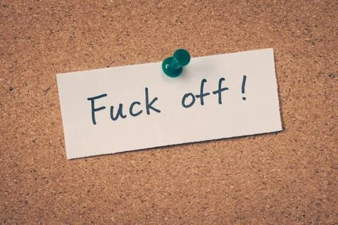 Fuck off Stock Photos