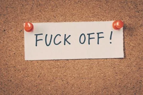 Fuck off Stock Photos