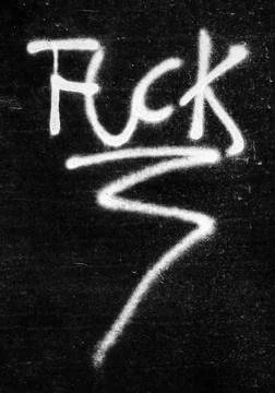 Fuck on wall Stock Photos