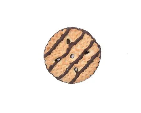 Fudge stripe cookies Stock Photos