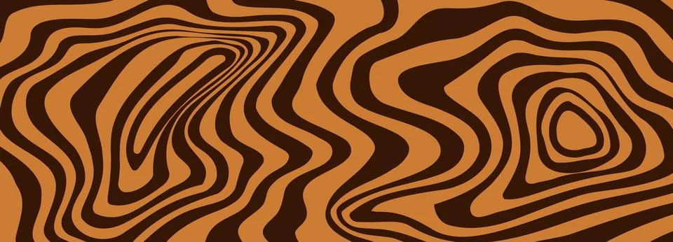 Fudge Swirl Pattern Stock Illustration