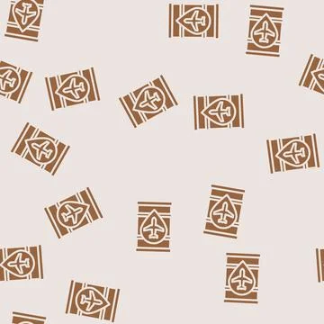 Fuel analysis aircraft glyph vector seamless pattern 스톡 일러스트