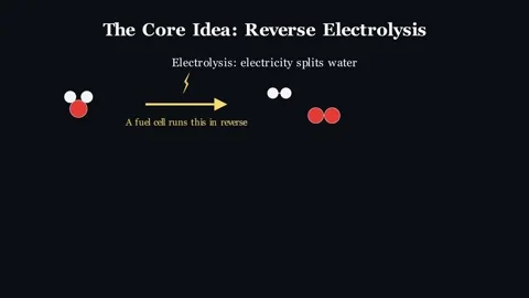 The Fuel Cell - Turning Hydrogen into Electricity, Water and Heat Stock Footage 339763739