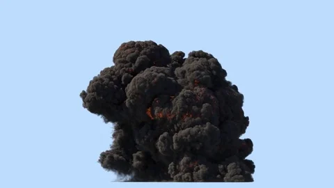 Fuel explosion Stock Footage 79017186