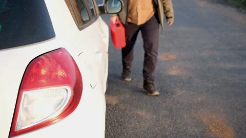 Fuel fill lid Stock Footage 195283751