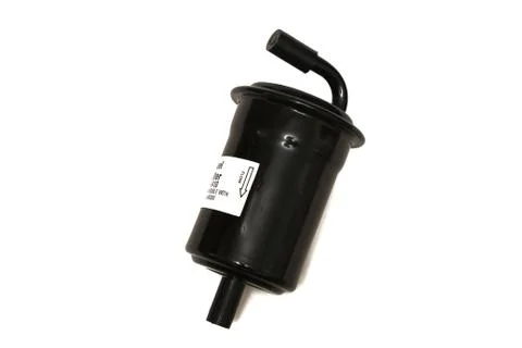 The fuel filter on a white background Stock Photos