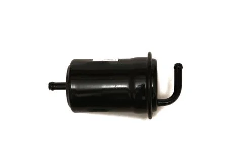 The fuel filter on a white background Stock Photos