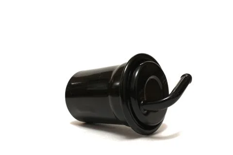 The fuel filter on a white background Stock Photos