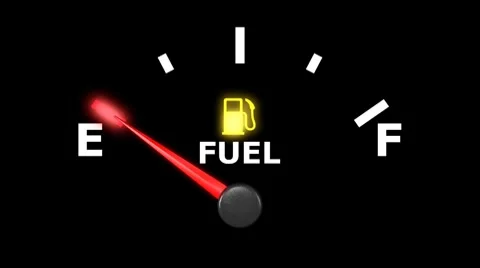 Fuel gage HD. Stock Footage 7741058