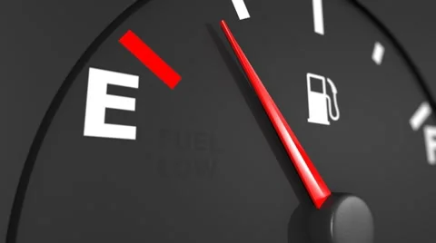 Fuel gage HD. Stock Footage
