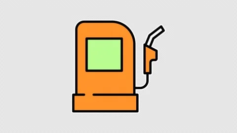 Fuel gas station pump Stock Footage 335514972