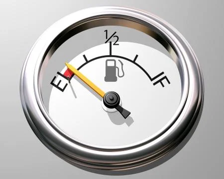 Fuel gauge Stock Illustration