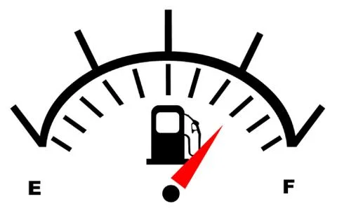 Fuel Gauge Stock Illustration