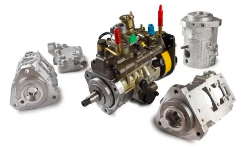 Fuel injection pump Stock Photos