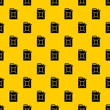 Fuel jerrycan pattern vector 库存插图