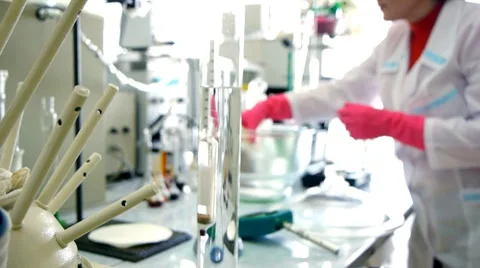 Fuel laboratory 3 Stock Footage
