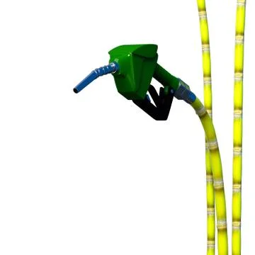 Fuel nozzle cane. Stock Illustration