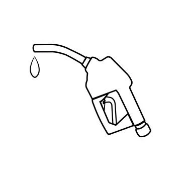 Fuel nozzle icon Stock Illustration