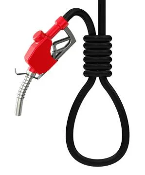 The fuel nozzle Stock Illustration