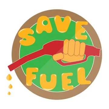 Fuel nozzle 스톡 일러스트