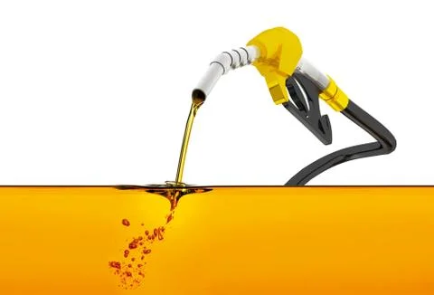 Fuel pump nozzle. Stock Illustration