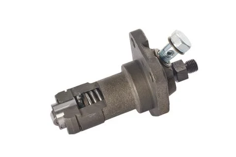 Fuel pump for one cylinder engine Fotos Stock