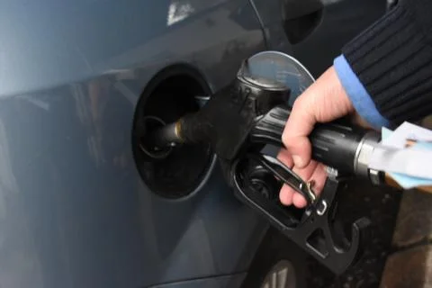 Fuel on the pump Stock Photos