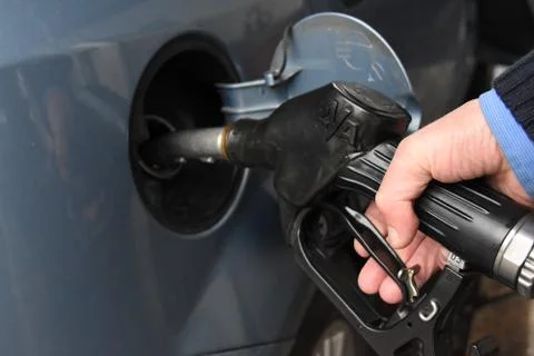 Fuel on the pump Stock Photos