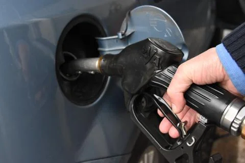 Fuel on the pump Stock Photos