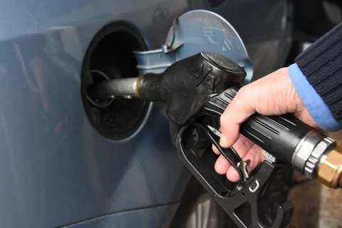 Fuel on the pump Stock Photos