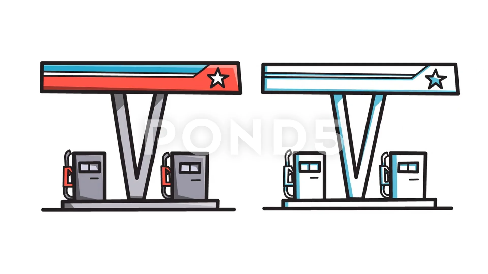 A petrol pump Stock Vector by ©blueringmedia 41076453
