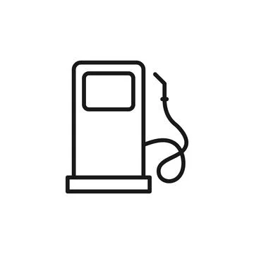 Fuel tank meter icon in flat style. Petrol gauge dashboard vector illustrat.. Stockillustratie