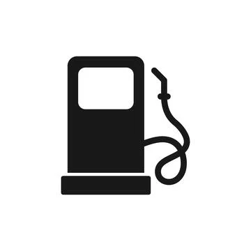 Fuel tank meter icon in flat style. Petrol gauge dashboard vector illustrat.. Stockillustratie