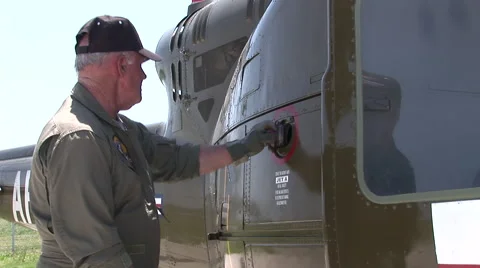Fueling a Medivac Stock Footage 41104537
