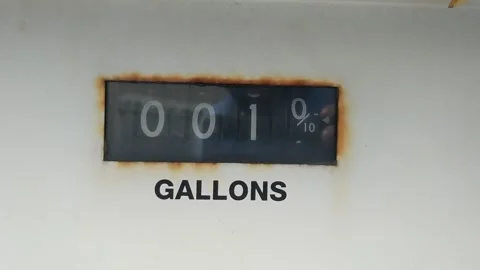 Fueling at the pump station Stock Footage 162114566