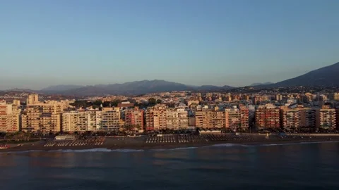 Fuengirola Beach Stock Footage 203536042