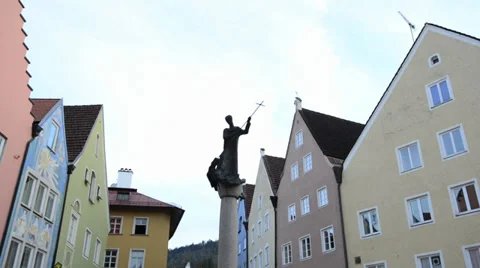 Fuessen in Germany Stock Footage 32282892