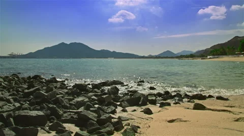 Fujairah Beach Stock Footage 43673271