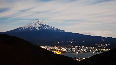 Fuji 01 Stock Footage 105889321