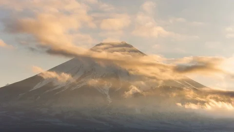 Fuji Mountain Stock Footage 107177398